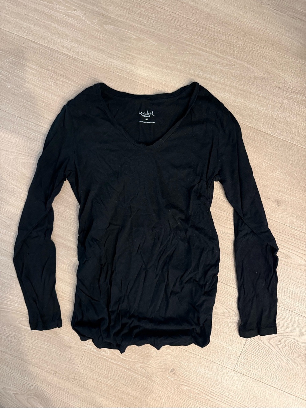 Ingrid & Isabel Maternity Shirt M Black